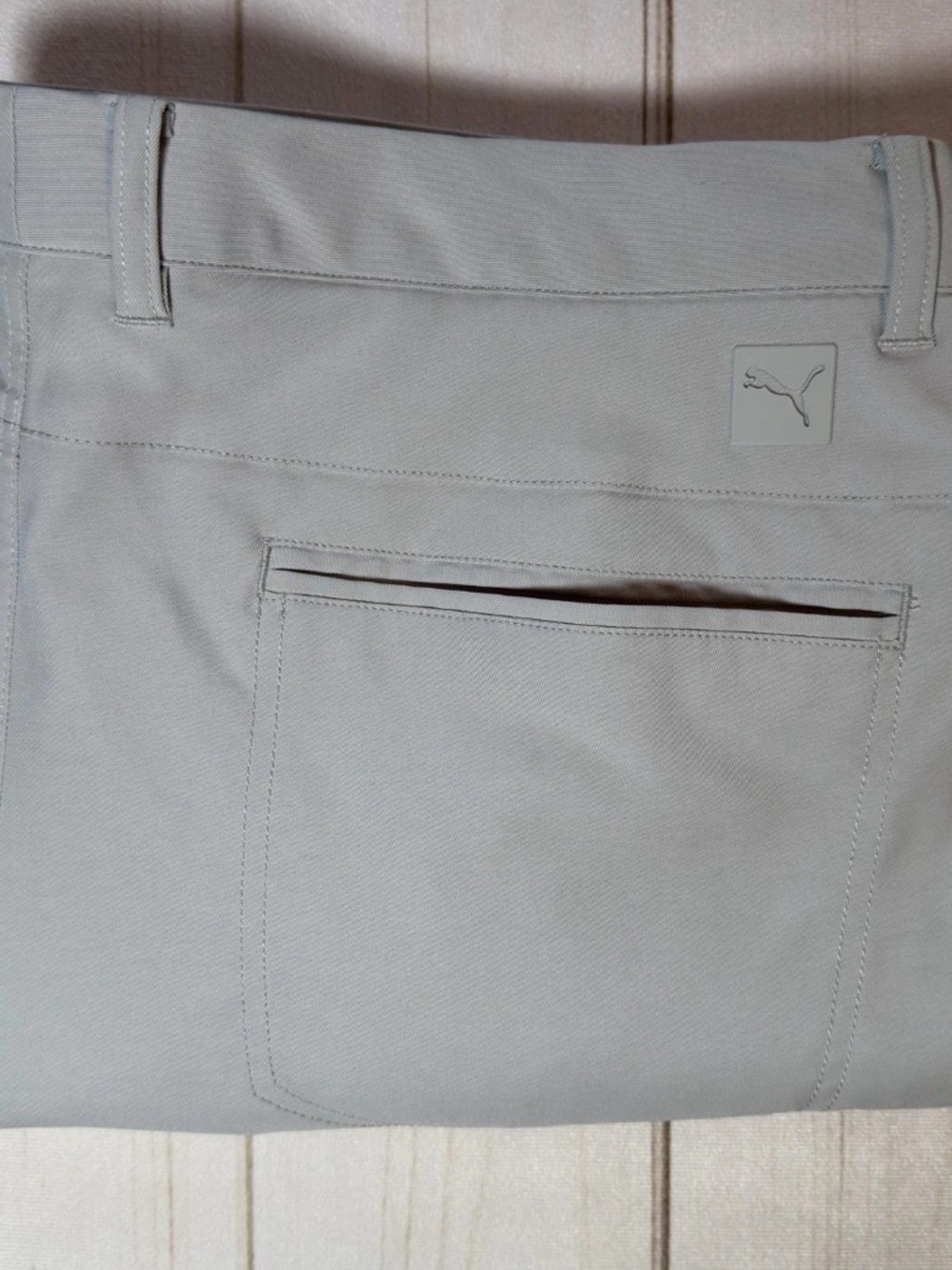 Puma Golf Pants Mens 38x30 Gray Stretch Chino Performance Golf